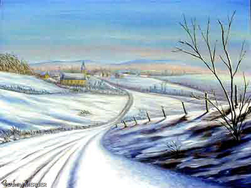 NEIGE A HESDIN L'ABBE