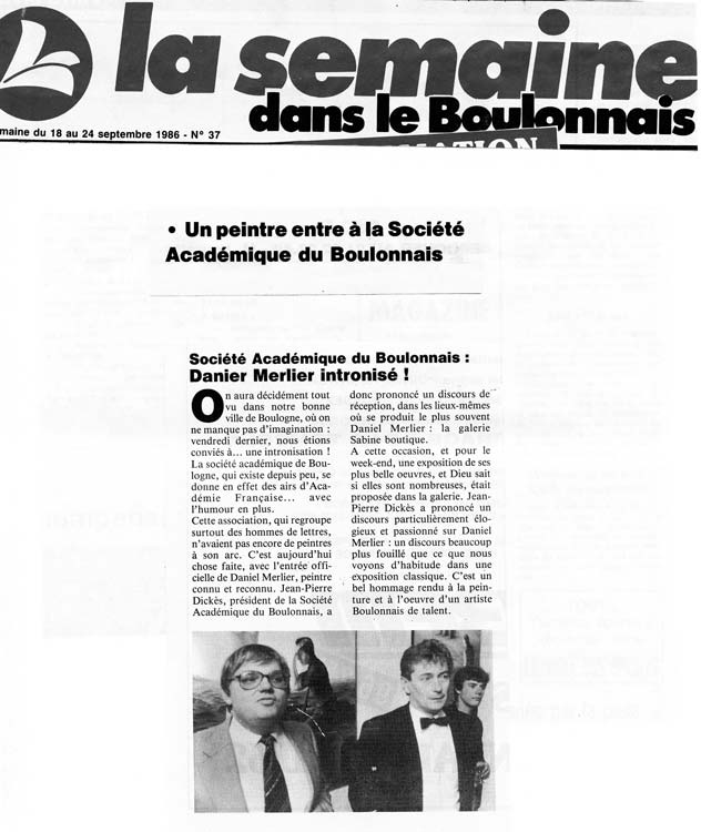 semaine boulonnais1986